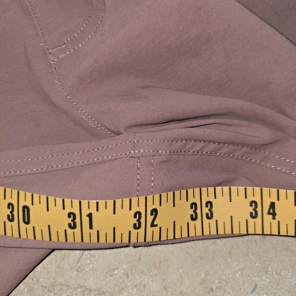 Eddie Bauer Pants Womens 18 Pink First Ascent Cargo Hiking Stretch Nylon Outdoor - Picture 12 of 15